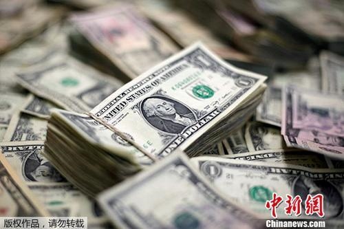 圖二 資料圖：美元紙幣。