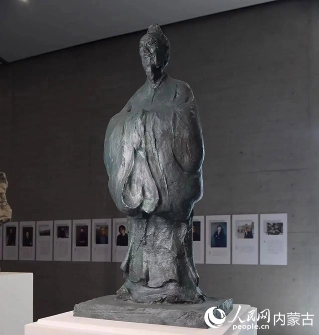 吳為山作品《管子》。實(shí)習(xí)生 楊光攝