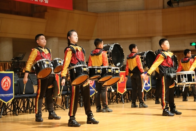“樂動金帆 ‘藝’起交響”為主題的專場音樂會現(xiàn)場。主辦方供圖