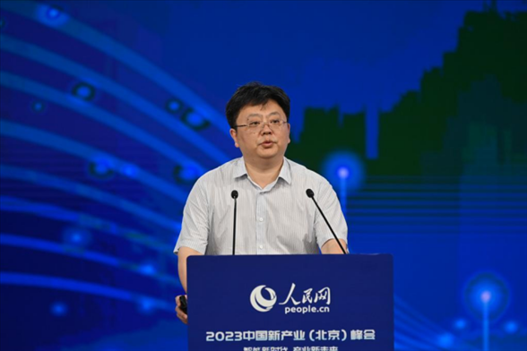 傳播內(nèi)容認知全國重點實驗室首席科學(xué)家張勇東。人民網(wǎng)記者 于凱攝