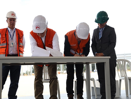 建設(shè)期開工令正式簽署。波哥大地鐵一號線項目公司供圖