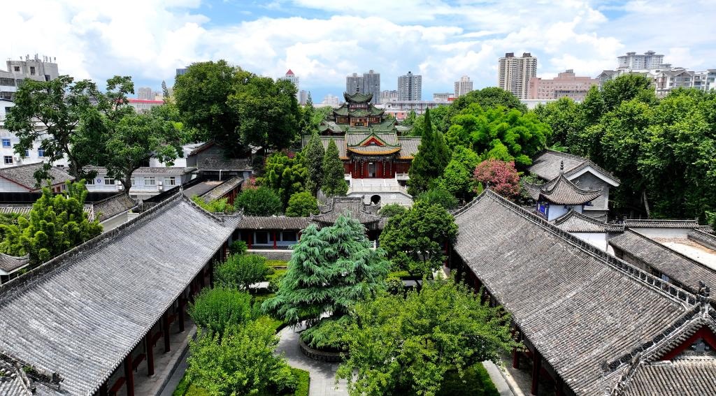 近日拍攝的陜西省漢中市博物館。新華社記者 劉瀟 攝