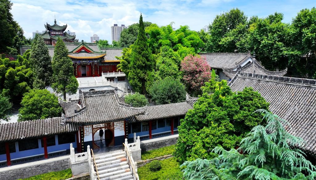近日拍攝的陜西省漢中市博物館。新華社記者 劉瀟 攝
