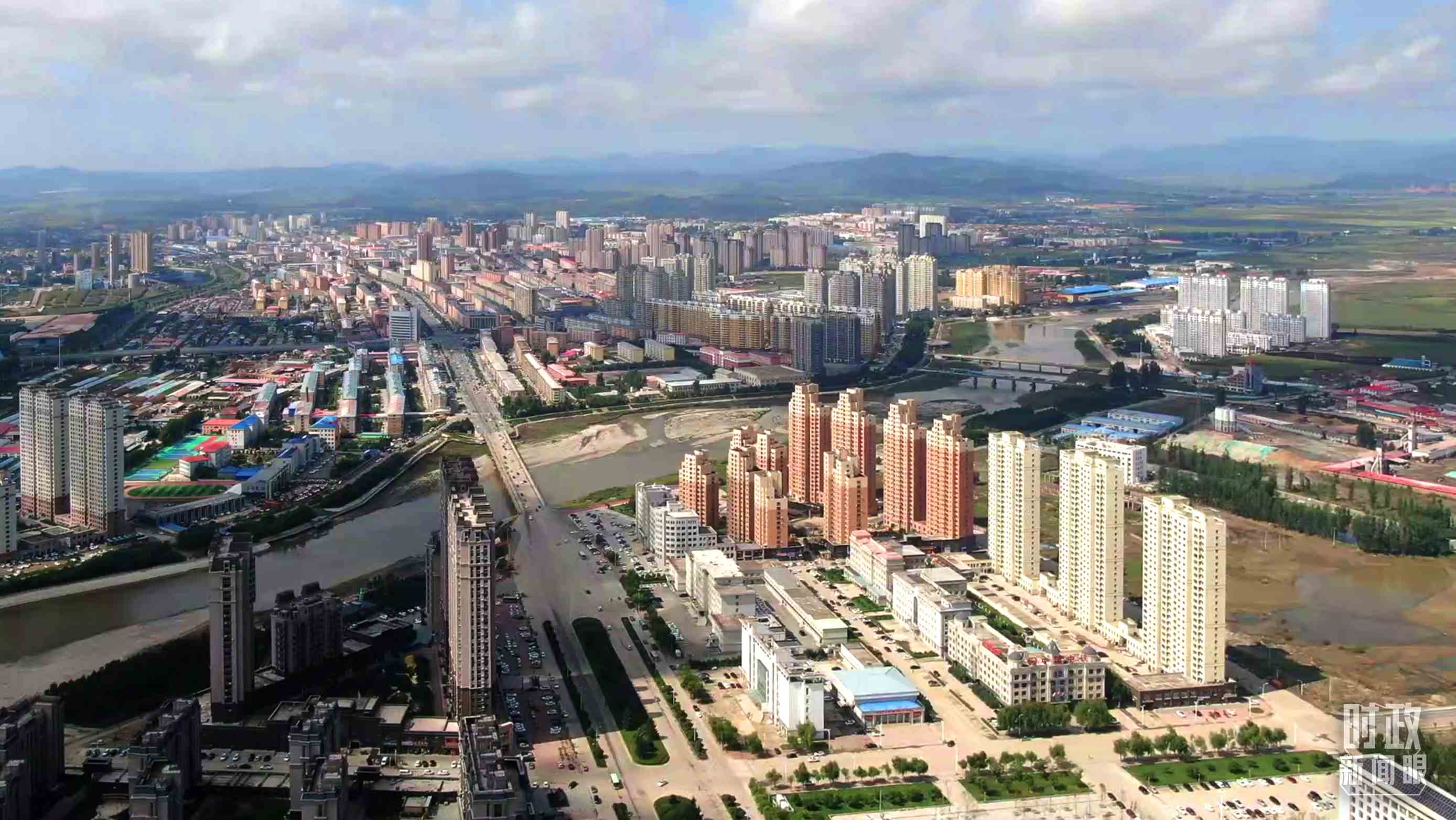 △尚志市境內(nèi)水網(wǎng)發(fā)達，螞蟻河、大泥河等穿境而過。（總臺央視記者張耿生拍攝）