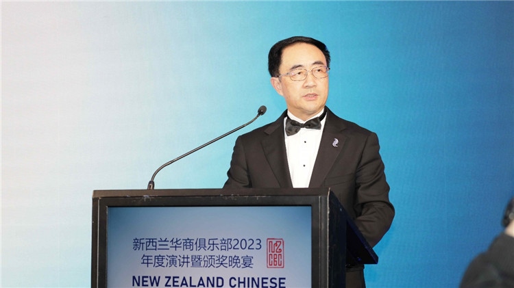 新西蘭華商聯(lián)合總會(huì)主席楊健。攝影：張凱
