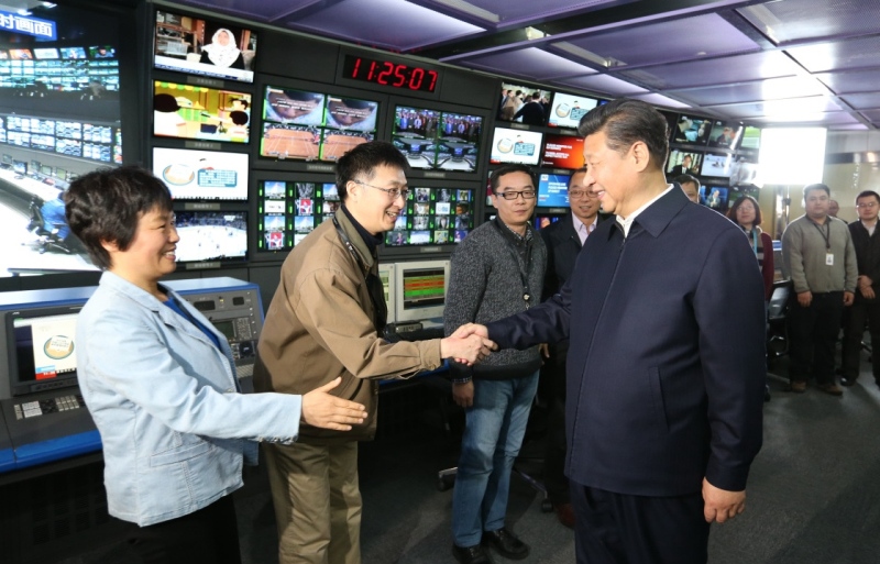 2019年1月25日，十九屆中央政治局在人民日報社就全媒體時代和媒體融合發(fā)展舉行第十二次集體學習。習近平總書記主持學習并發(fā)表重要講話。