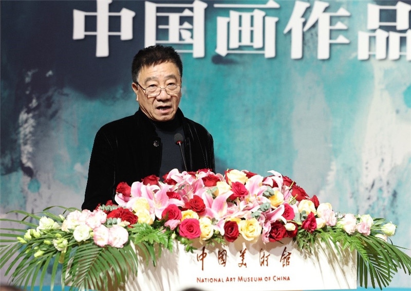 任建國致辭。主辦方供圖