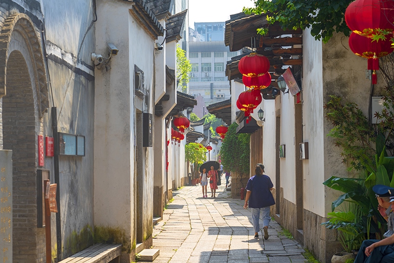 2019年6月28日，福建福州，三坊七巷風(fēng)光。