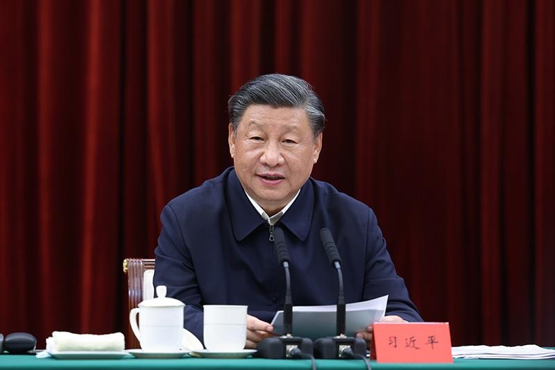 △2023年10月12日，習近平總書記在江西南昌市主持召開進一步推動長江經(jīng)濟帶高質量發(fā)展座談會并發(fā)表重要講話。