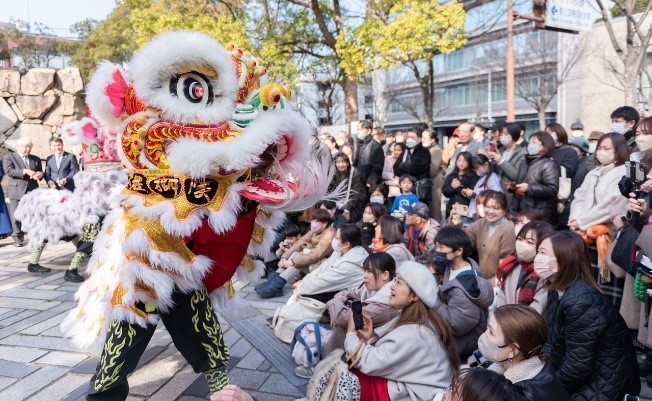 活動現(xiàn)場。中國駐大阪旅游辦事處供圖