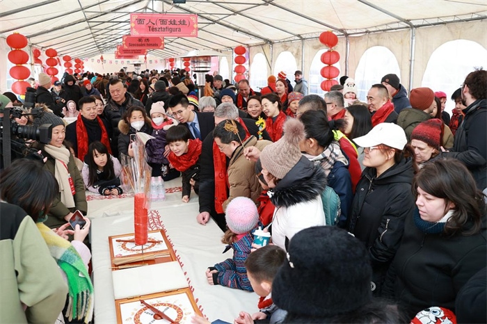 活動現(xiàn)場。中國駐匈牙利大使館供圖