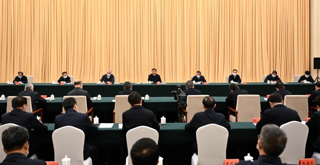 2023年5月11日至12日，習(xí)近平總書記在河北考察，主持召開深入推進(jìn)京津冀協(xié)同發(fā)展座談會(huì)并發(fā)表重要講話。新華社記者 李學(xué)仁 攝