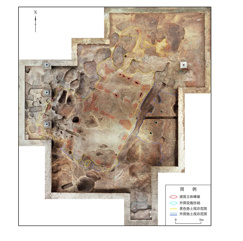 屈家?guī)X文化大型建筑F38正射影像。中國文物報社供圖
