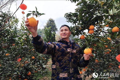鐵牛村村民趙光進。人民網(wǎng)記者 朱虹攝