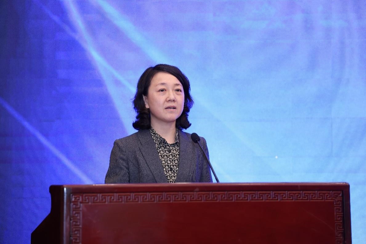 中華全國(guó)新聞工作者協(xié)會(huì)黨組成員、書記處書記吳兢致辭。主辦方供圖