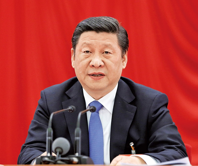 中國共產(chǎn)黨第十八屆中央委員會第三次全體會議，于2013年11月9日至12日在北京舉行。全會由中央政治局主持，中央委員會總書記習(xí)近平作重要講話。 新華社記者 蘭紅光/攝