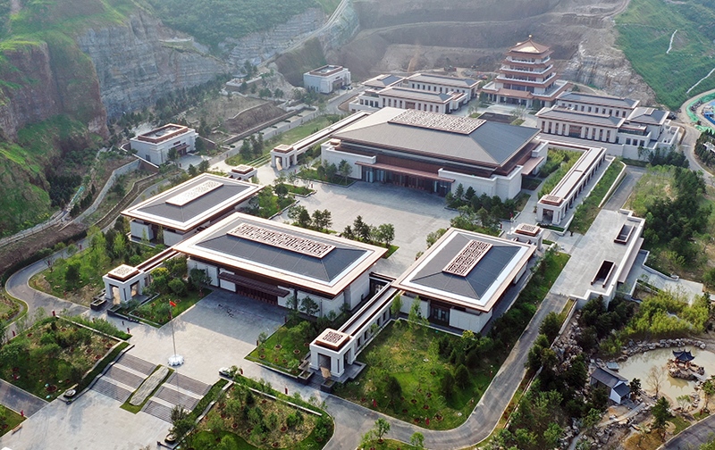 這是2022年7月30日拍攝的中國國家版本館中央總館。