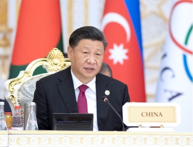 2019年6月，亞洲相互協(xié)作與信任措施會(huì)議第五次峰會(huì)在塔吉克斯坦首都杜尚別舉行。國(guó)家主席習(xí)近平出席峰會(huì)并發(fā)表題為《攜手開(kāi)創(chuàng)亞洲安全和發(fā)展新局面》的重要講話。新華社記者 謝環(huán)馳 攝