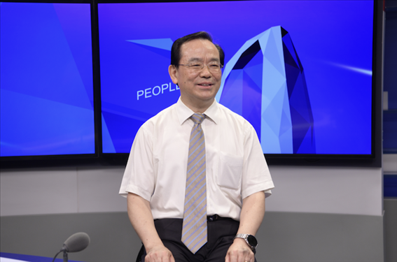 中國人民大學(xué)法學(xué)院教授、博士生導(dǎo)師楊建順。人民網(wǎng)記者 王曉嘯攝