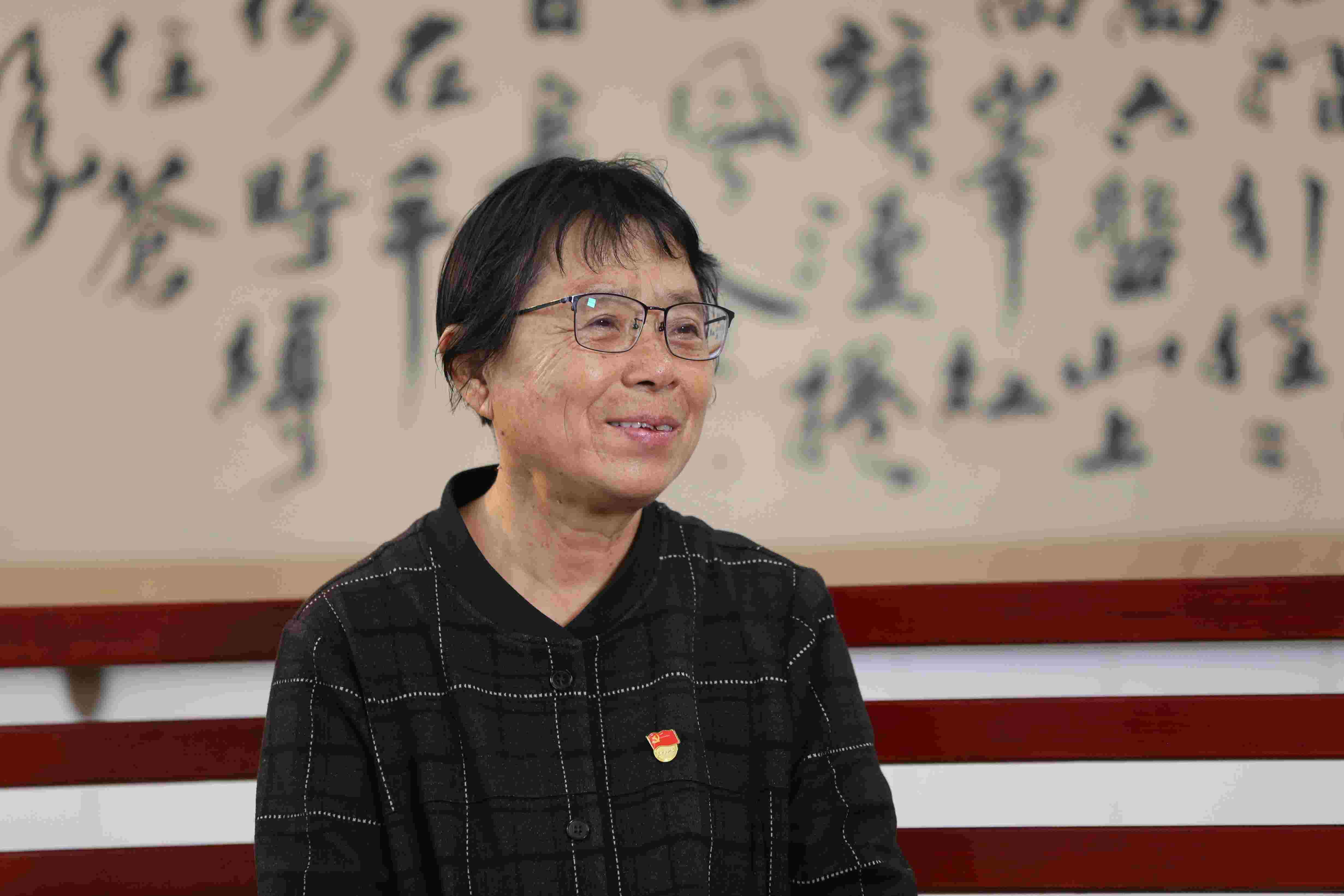 張桂梅。人民網(wǎng)記者 李發(fā)興攝