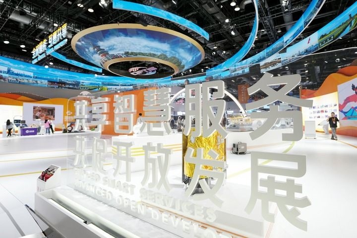 這是2024年9月11日拍攝的國家會議中心內(nèi)景。新華社記者 鞠煥宗 攝