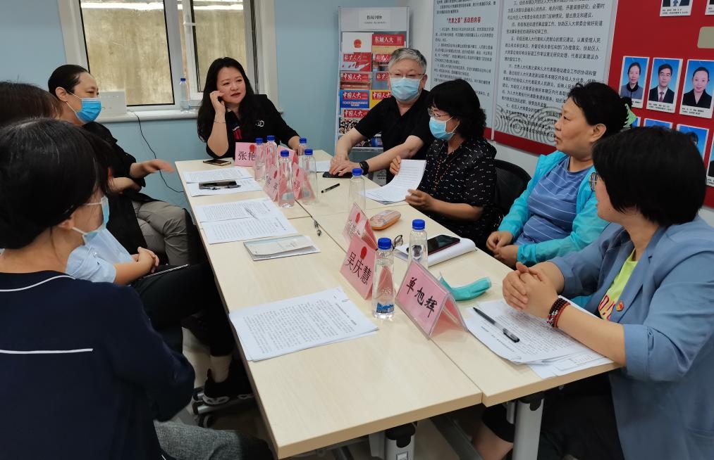 北京市東城區(qū)景山街道人大代表之家（資料照片）。新華社發(fā)（北京市人大常委會供圖）