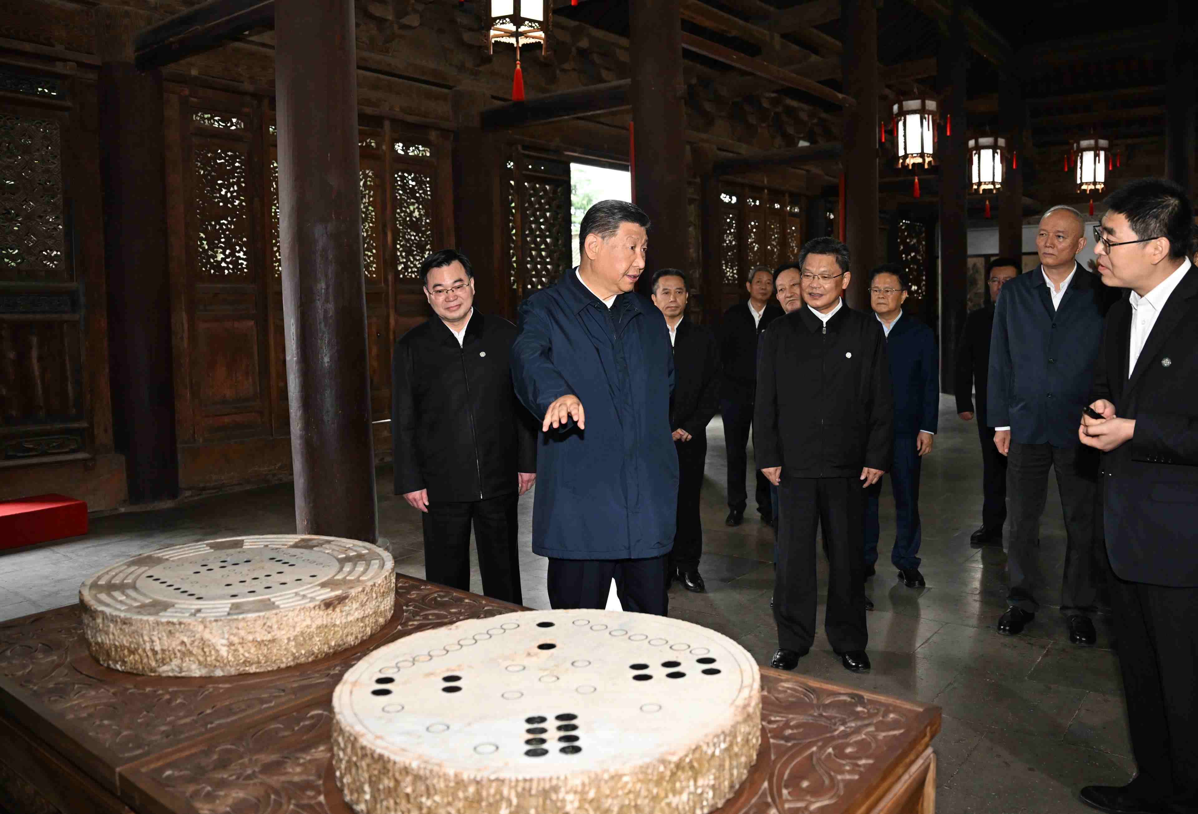 2024年9月10日，習(xí)近平總書記在甘肅天水考察了全國(guó)重點(diǎn)文物保護(hù)單位伏羲廟。