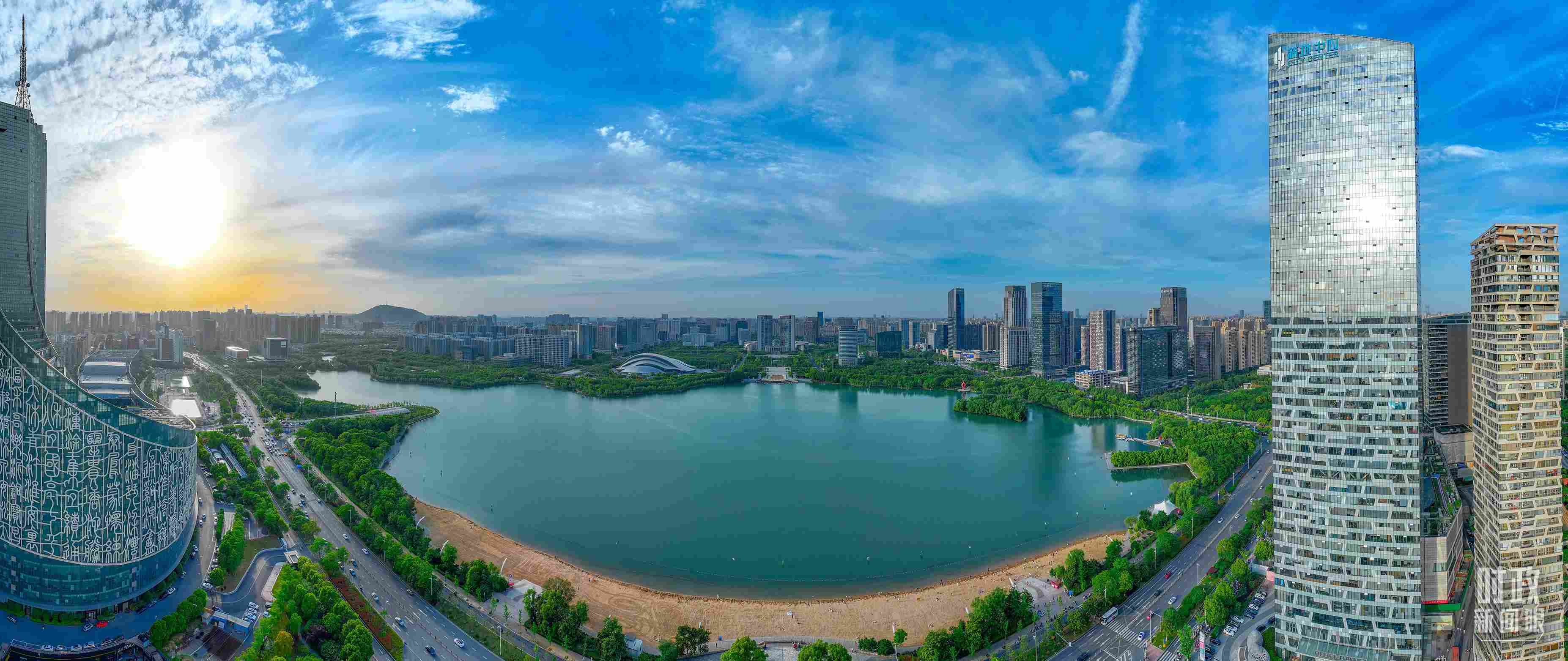 △安徽省合肥市。（合肥市蜀山區(qū)融媒體中心葛慶釗供圖）