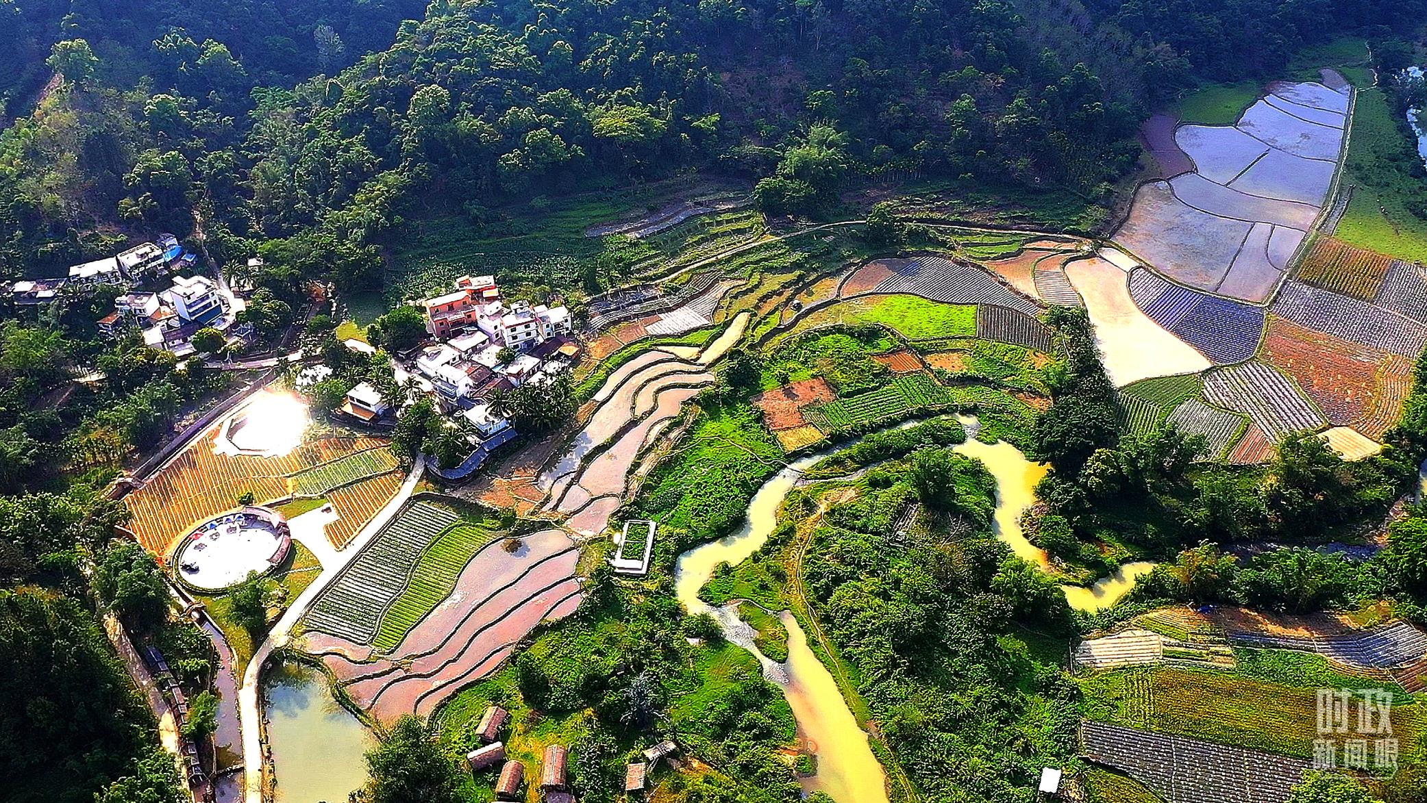 海南省五指山市水滿鄉(xiāng)毛納村。（總臺央視記者劉琦拍攝）