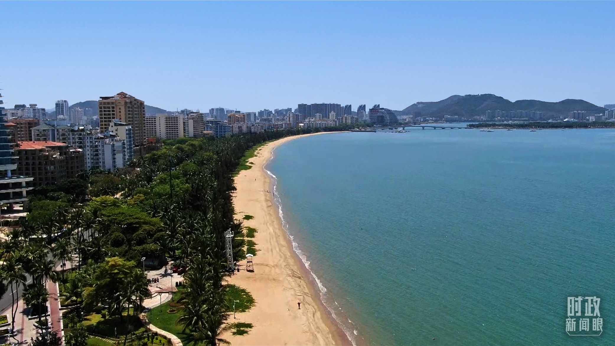 海南三亞。（總臺記者張偉克拍攝）