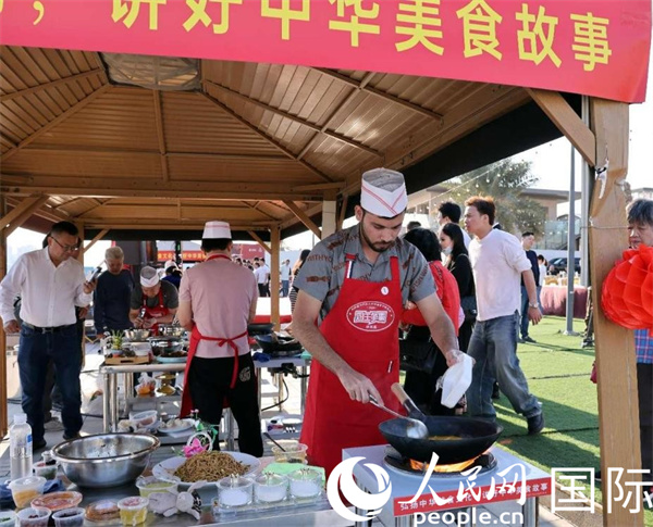 參賽一景。人民網(wǎng)記者管克江攝