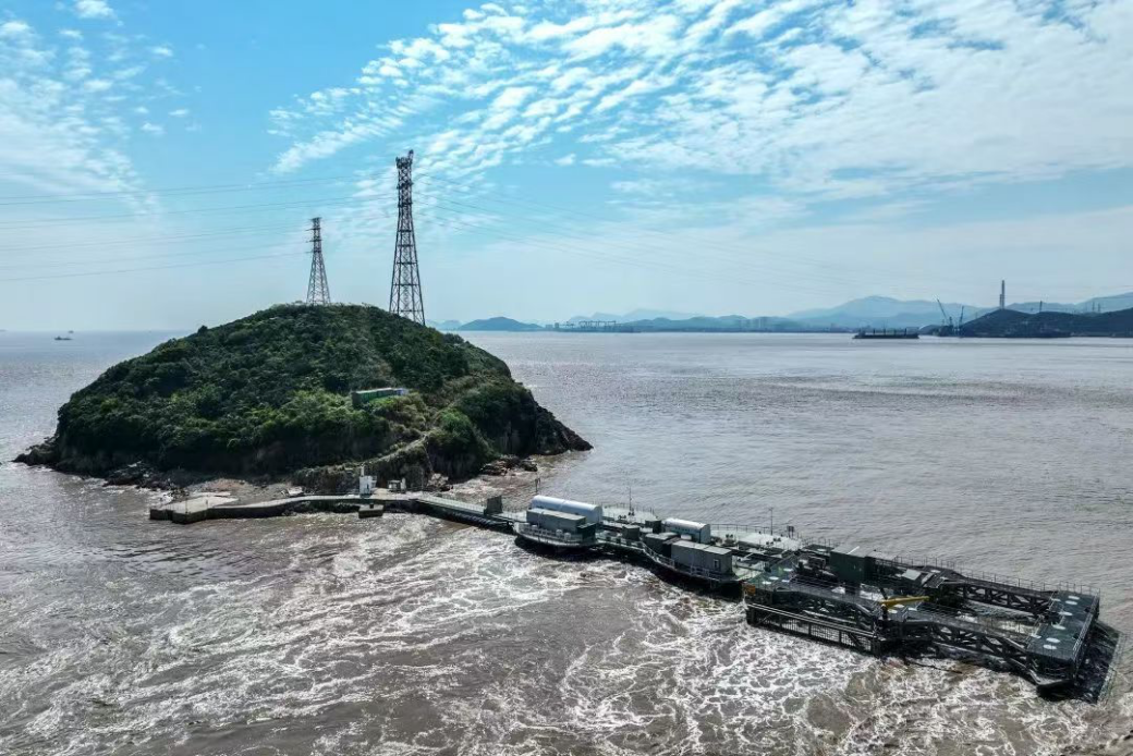 LHD潮流能發(fā)電站。受訪者供圖