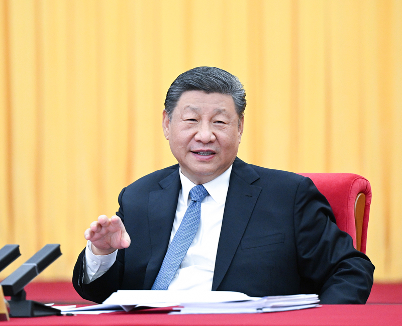 2025年3月6日，習(xí)近平總書記看望參加全國(guó)政協(xié)十四屆三次會(huì)議的民盟、民進(jìn)、教育界委員，并參加聯(lián)組會(huì)。