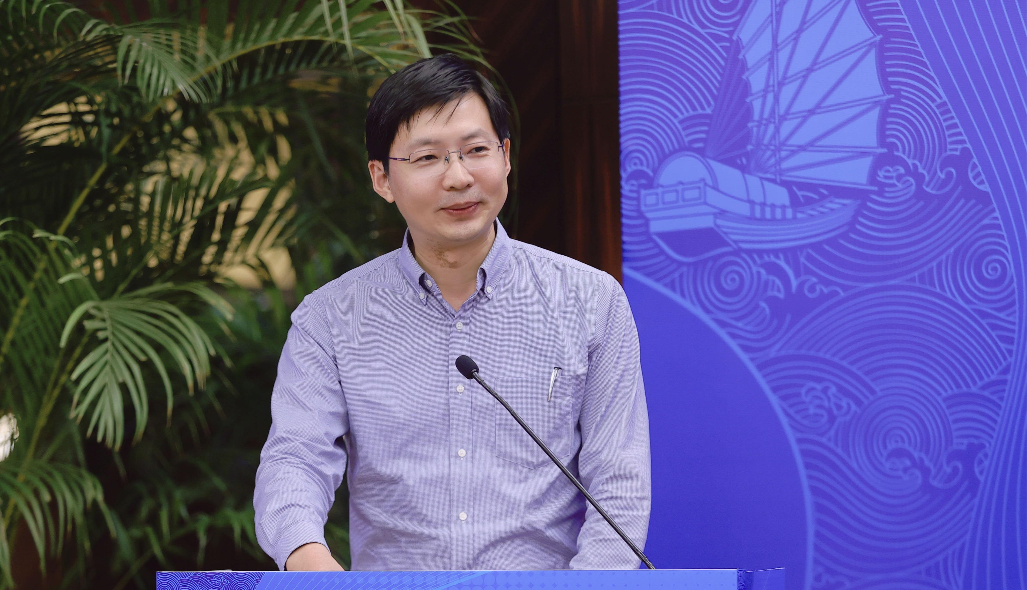 上海國際問題研究院王玉柱研究員。受訪者供圖